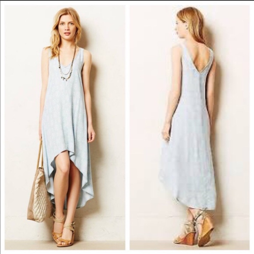Cloth & Stone Tribal Print Chambray Dress